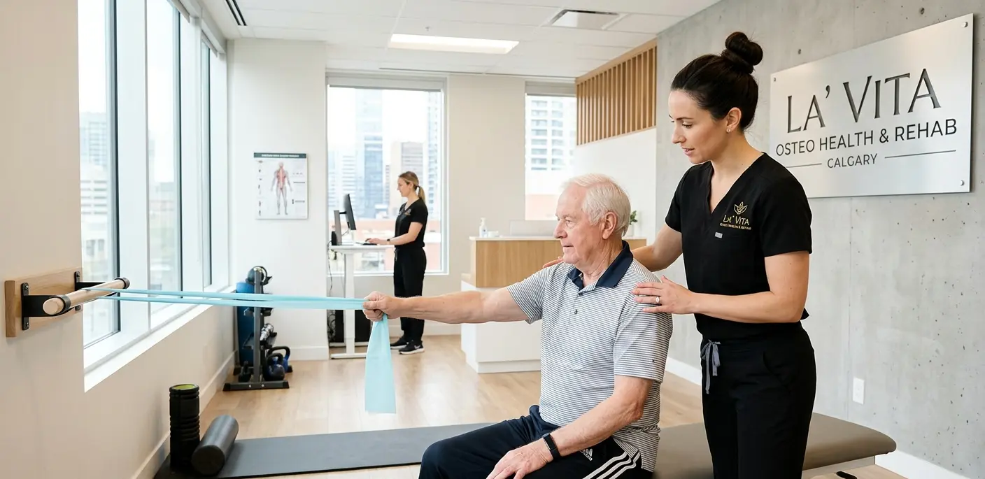 Kinesiology therapy for seniors in Calgary