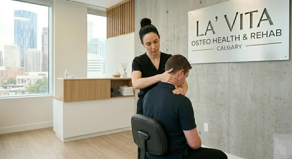 Osteopathic Therapy for Neck and Shoulder Pain in Calgary